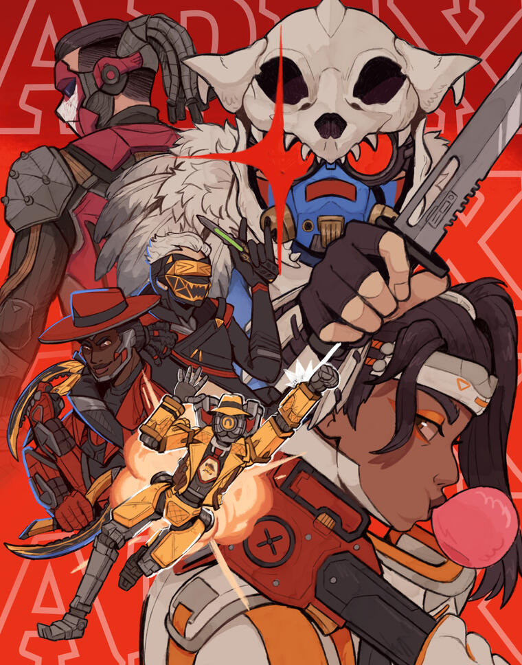 Apex Legends 5th Anniversary Zine