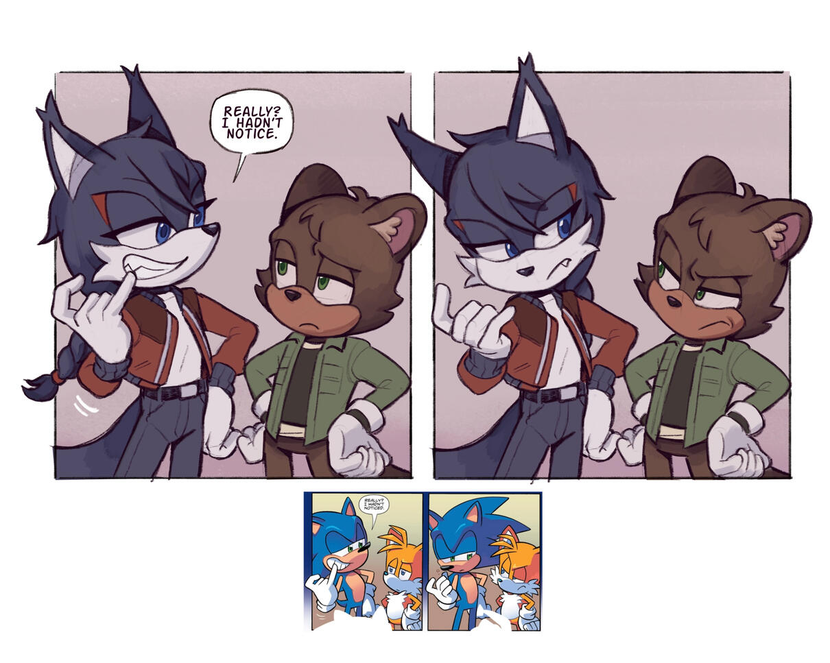 OCs as Sonic & Tails