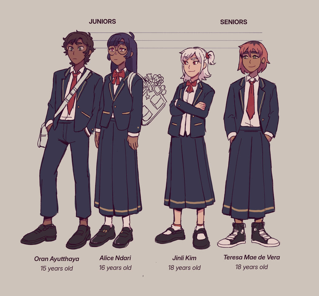 Asteria Academy students